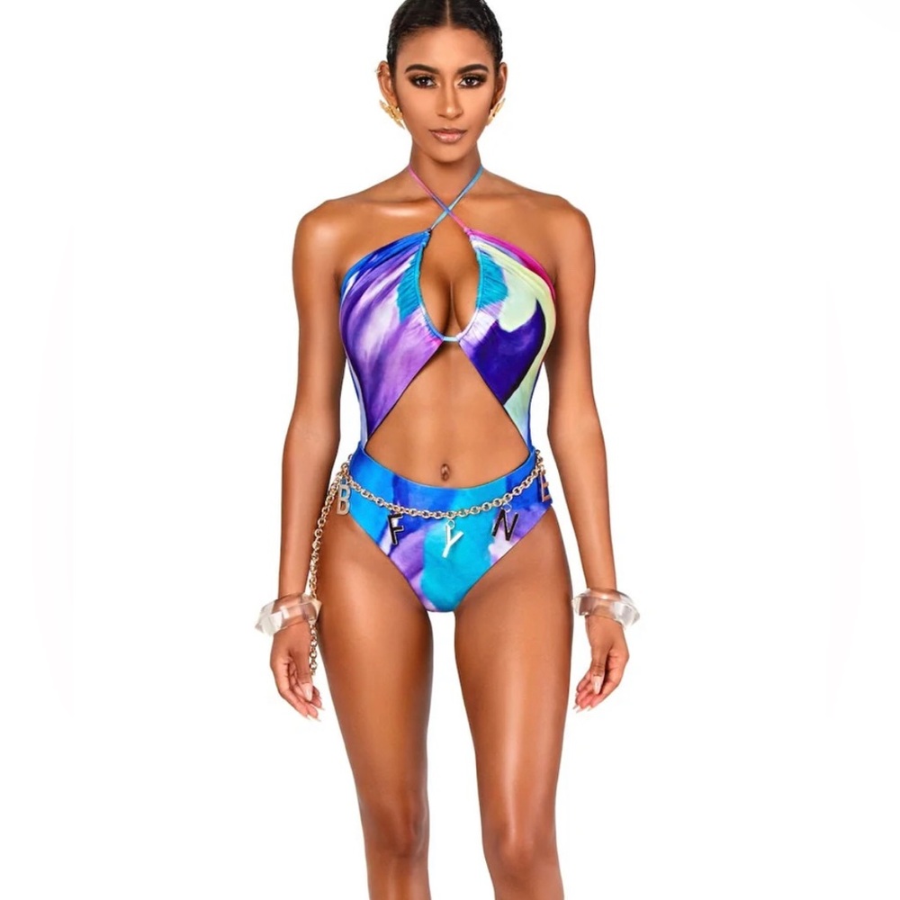 Bfyne Lydia Swimsuit in Burgundy